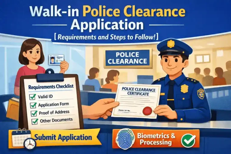Police Clearance Application